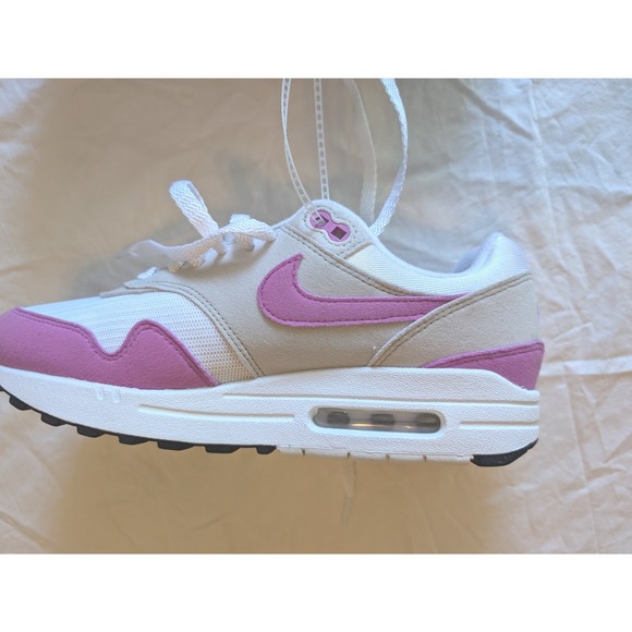 Nike Air Max 1 Women's Size 8 Pink White Tan Sneakers New Without Box - Picture 8 of 10